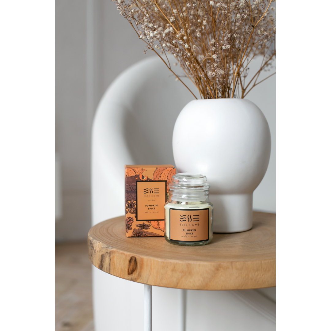 Арома свічка ESSE Гарбуз та спеції Pumpkin Spice  100 г